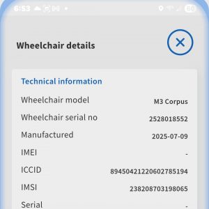 2025 Permobil M3 Corpus Power Wheelchair